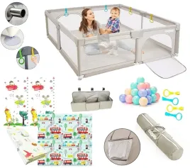 kojec-dla-dzieci-isere-premium-150x180-mata-piankowa-kulki-organizer