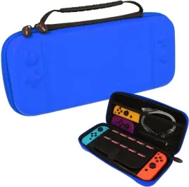 techgear-etui-do-nintendo-switch-oled-twarda-torba-ochronna-niebieska