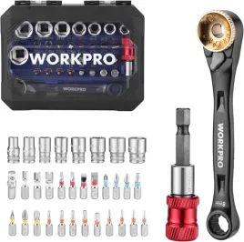 workpro-34-czesciowy-zestaw-nasadek-1-4-cala-z-mini-grzechotka-bitow