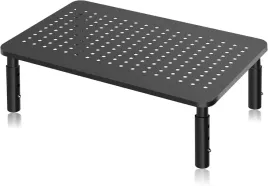 podstawka-pod-monitor-metalowa-stojak-regulowany-3-poziomy-wysokosci-czarna