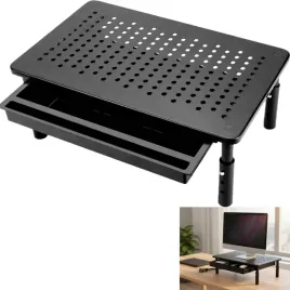 stojak-na-monitor-z-szuflada-37x235-cm-czarny-na-biurko
