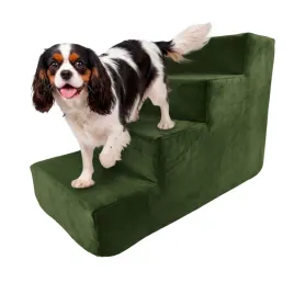 schodki-dla-psa-kota-40cm-khaki-schody-dla-zwierzat-4-stopnie-rampa-welur