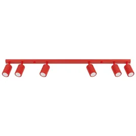 plafon-karbon-6l-czerwony-lampa-sufitowa-listwa-tuba-do-kuchni-biura-sollux