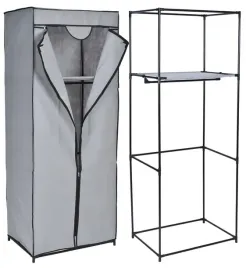 szafa-skladana-turystyczna-tekstylna-materialowa-wieszak-polka-na