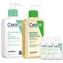 cerave-zestaw-olejek-nawilzajacy-pieniacy-sie-236ml-zel-oczyszczajacy
