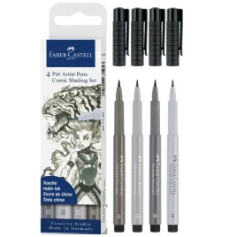 faber-castell-pisaki-artist-pitt-comic-cien-4-szt