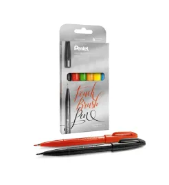 pentel-pisaki-pedzelkowe-do-kaligrafii-touch-6-k