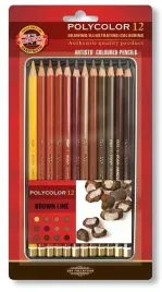 koh-i-noor-kredki-olowkowe-polycolor-12-kol-brazy