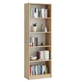 regal-na-ksiazki-sonoma-5-polek-60-cm-segregatory