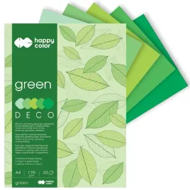 blok-techniczny-deco-papier-dekoracyjny-a4-happy-color-170-g-20-k-green