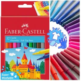 flamastry-pisaki-faber-castell-zamek-12-kolorow