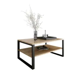 stolik-kawowy-z-polka-dab-zloty-craft-loft-industrial