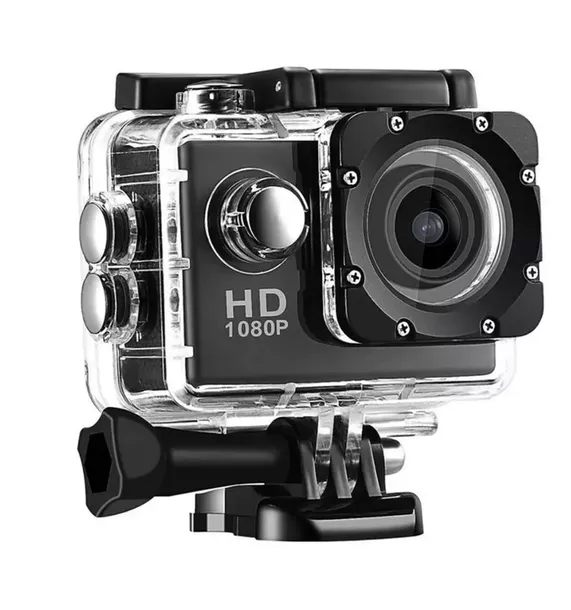 KAMERA SPORTOWA KAMERKA Z UCHWYTEM NA KASK FULL HD
