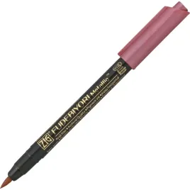 kuretake-pisak-marker-fudebiyori-metallic-red