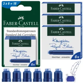 faber-castell-naboje-do-piora-wiecznego-kulkowego-3-x-6-18-szt-niebieskie
