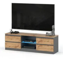 szafka-rtv-138cm-stolik-pod-tv-komoda-stojaca-4-szuflady-antracyt-dab