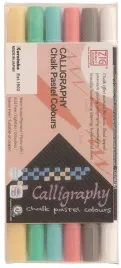 kuretake-pisaki-do-kaligrafii-pastel-6-kolorow