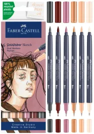 faber-castell-flamastry-markery-dwustronne-do-szkicowania-goldfaber-portret