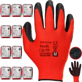 rekawice-robocze-mercator-tech-red-black-latex-m-120-par
