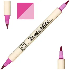 pisak-marker-pedzelkowy-brush-pen-do-kaligrafii-zig-kuretake-pure-pink