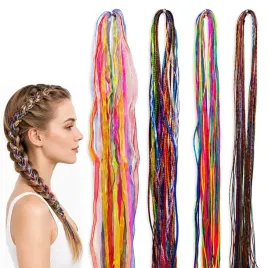 kolorowe-pasma-do-wlosow-syntetyczne-104-szt-z-brokatem-dlugosc-90-cm