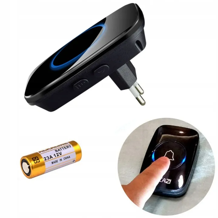 dzwonek-bezprzewodowy-duzy-zasieg-bateria-stan-nowy