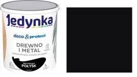 jedynka-emalia-akrylowa-5l-czarny-satynowy-polysk-drewno-i-metal