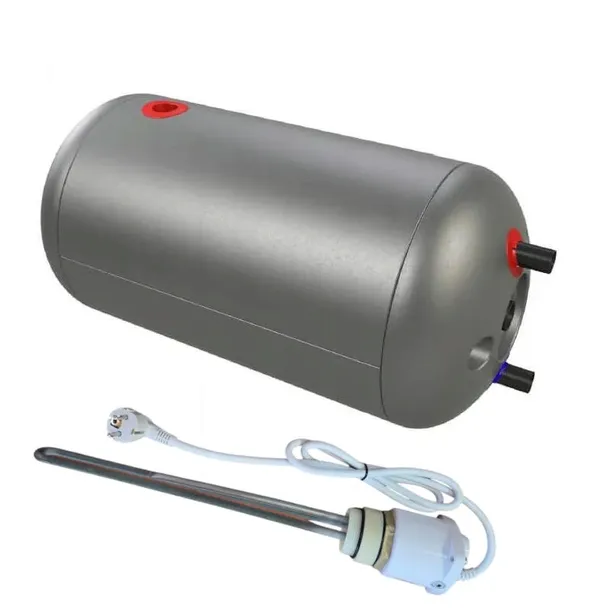Bojler 100 L z grzałką 2 kW podwójna wężownica Elektromet WGJ-MAX