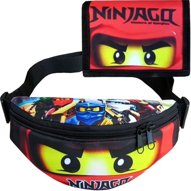 Komplet Portfel Nerka LEGO NINJAGO saszetki
