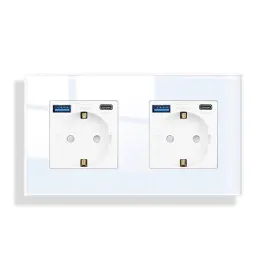 jimeida-podwojne-gniazdko-szklane-usb-a-i-typ-c-biale-2-sztuki-zestaw