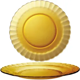 talerz-deserowy-duralex-picardie-amber-pomaranczowy-sr-205-mm-zestaw-6-szt
