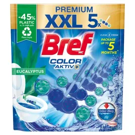 bref-color-aktiv-wc-premium-xxl-kostki-zawieszka-do-wc-eucalyptus-5x50g
