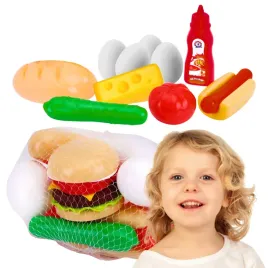 zestaw-produktow-spozywczych-fast-food-hamburger-hot-dog-warzywa