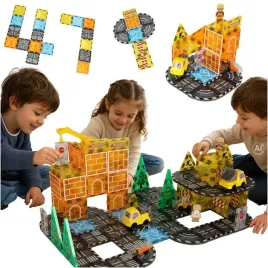 klocki-magnetyczne-konstrukcyjne-3d-budowa-maszyny-budowlane-92-elementy