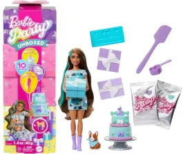 mattel-jfg72-barbie-party-unboxed-reveal-zestaw-10-niespodzianek-z-lalka