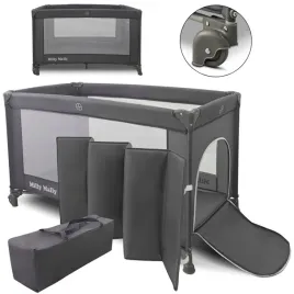 milly-mally-lozeczko-turystyczne-mirage-dark-grey