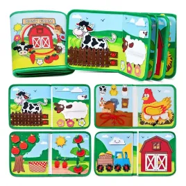 sensoryczna-ksiazeczka-dla-dzieci-farma-zwierzatka-na-rzepy-montessori