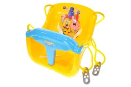 hustawka-kubelkowa-bajka-spongebob-dla-dzieci-ogrodowa-na-linach-zolta