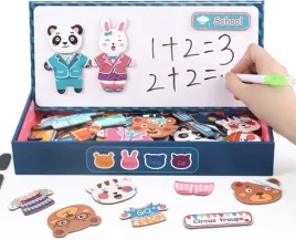 magnetyczna-ukladanka-montessori-ubieranie-misiow-tablica