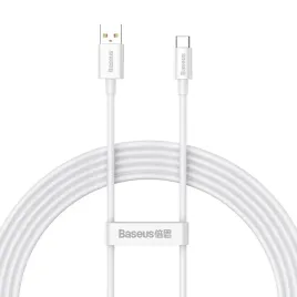 kabel-przewod-usb-a-usb-c-superior-series-100w-2m-bialy