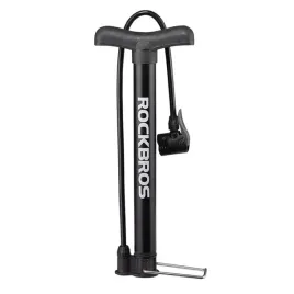 pompka-rowerowa-podlogowa-120psi-8bar-koncowki-do-pilek-materacy-czarna
