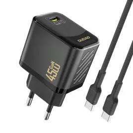 ladowarka-sieciowa-gan-z-kablem-usb-c-45w-czarna
