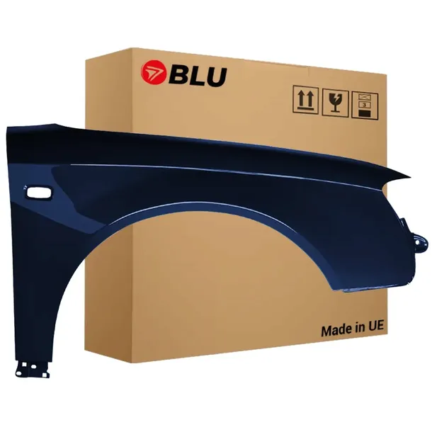 BLU Błotnik AUDI A4 B7 LZ5A PRAWY NIEBIESKI 04-08 PRZÓD OCYNK TiefseeBlau