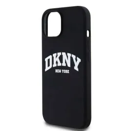 etui-dkny-liquid-silicone-white-printed-logo-do-magsafe-do-iphone-11-xr