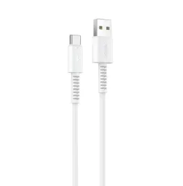 yesido-kabel-ca120-18w-usb-type-c-1m-pvc-2a-white-bialy