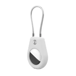 etui-na-lokalizator-apple-airtag-ze-stalowa-linka-biale