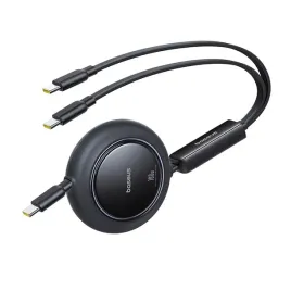 kabel-przewod-zwijany-2w1-usb-c-100w-1-2m-czarny