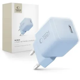tech-protect-ncm25-1-port-network-charger-pd-25w-baby-blue
