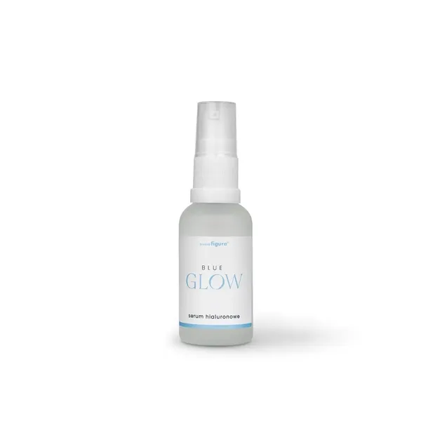 BLUE GLOW nawilżające serum do twarzy hialuronowe NATURALNY SKŁAD 30ml