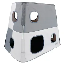 mersjo-duo-domek-budka-dla-kota-pietrowy-szary-56-cm-legowisko-stabilne-5kg